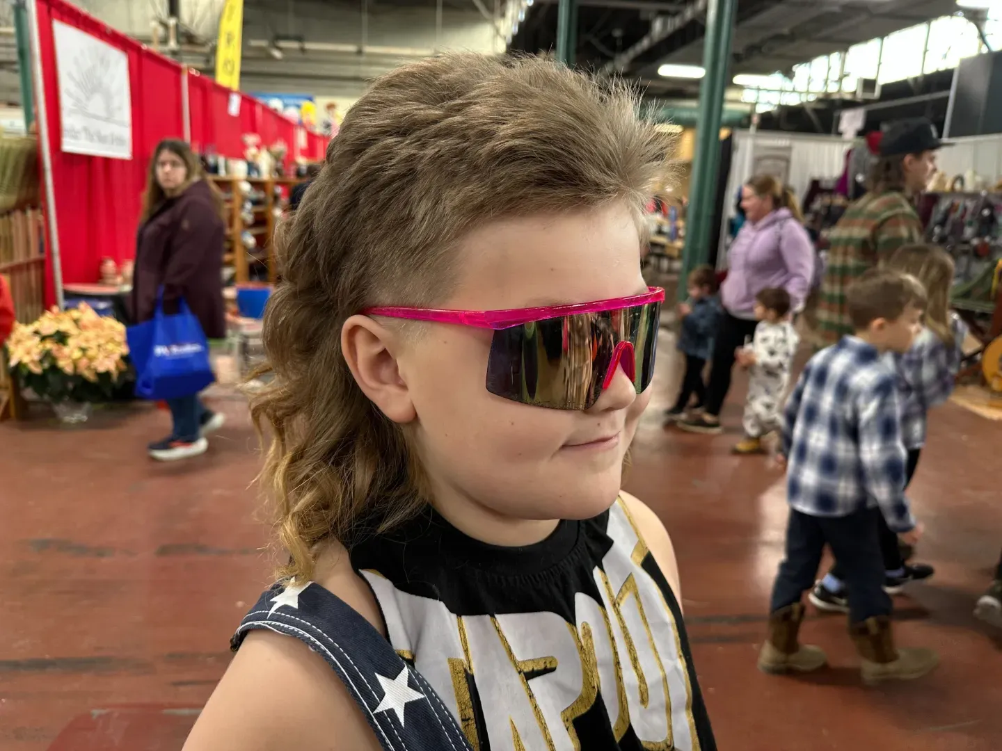 ‘Joe Dirt’ tribute takes top prize in Pennsylvania Farm Show mullet contest