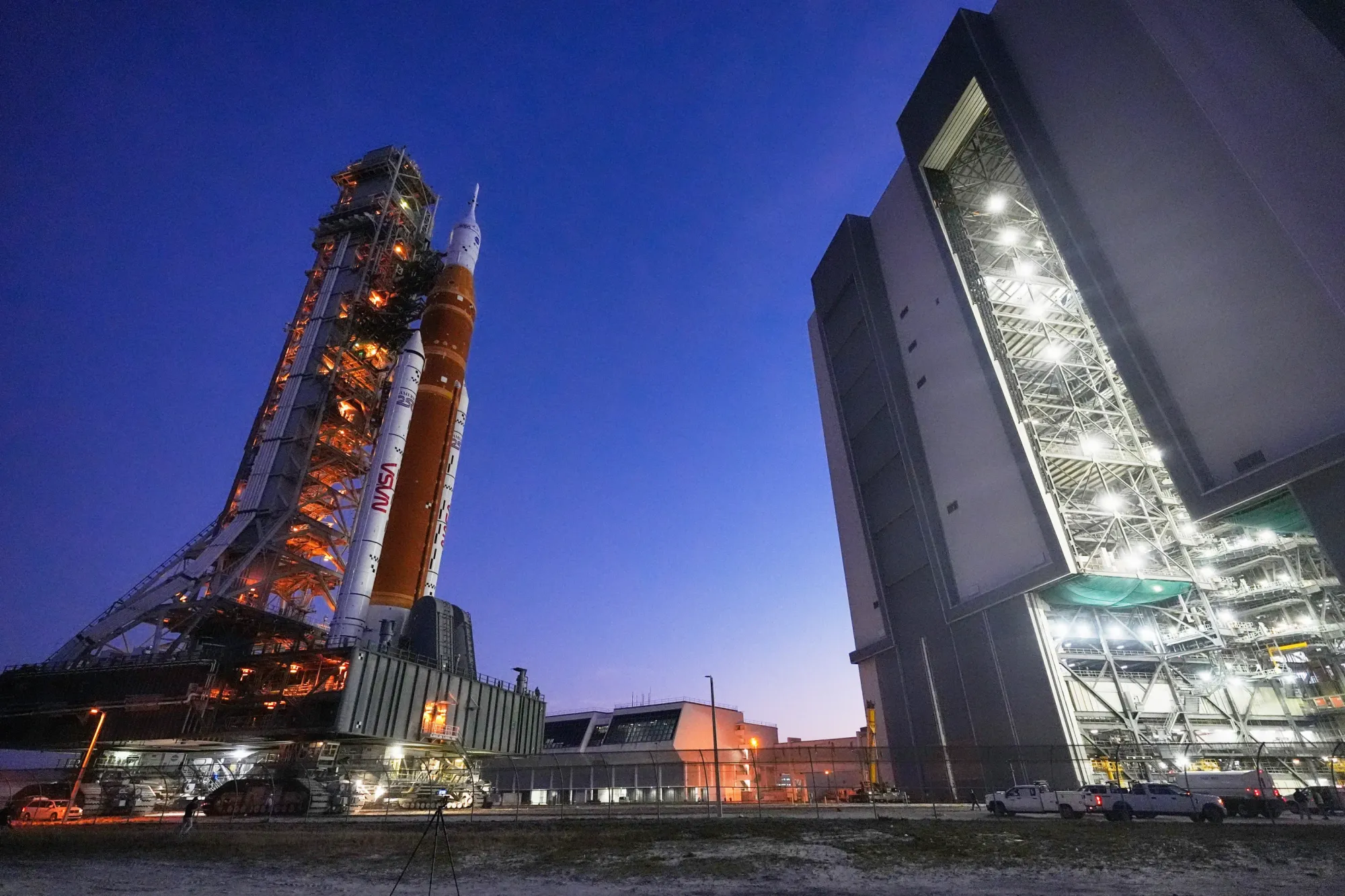 NASA clears its Artemis moon rocket for an April launch with four astronauts following repairs (dateline added)